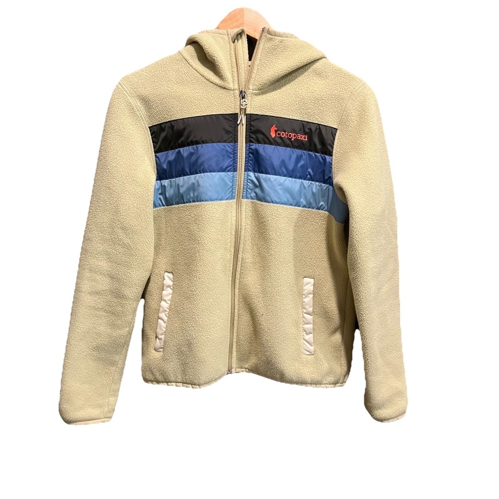 Cotopaxi Teca Fleece Hooded Full-Zip‎ Women's Activewear Jacket Size Small